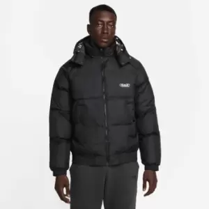 Image of Nike Lebron James Dri-Fit Otw Down Jacket, Black/White, Male, Jackets & Outerwear, DQ6140-010
