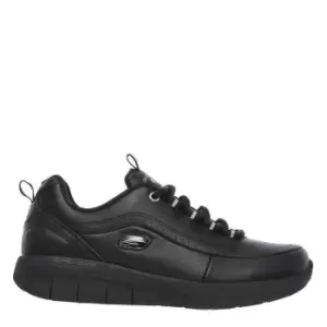 Image of Skechers Elite Status Ladies Trainers - Black