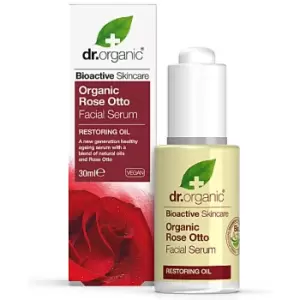 Image of Dr Organic Rose Otto Facial Serum