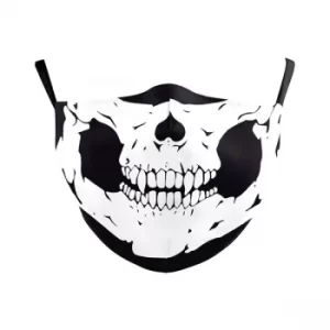 Image of Skull Face Pattern Reusable Face Mask