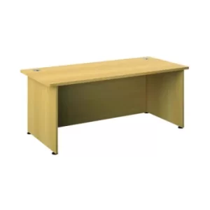 Image of Avior Rectangular Executive Desk 1800x900x750mm Nova Oak KF821687