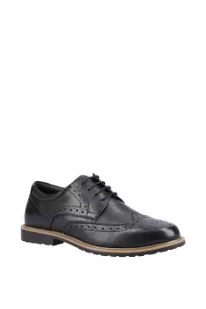 Image of Hush Puppies Verity Brogue Leather Shoes