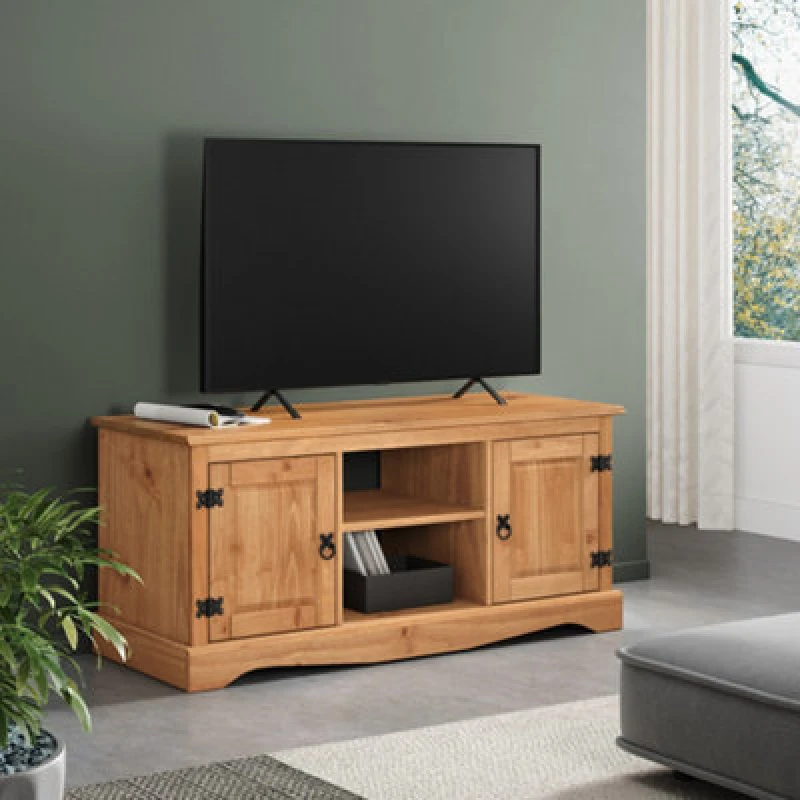 Image of MERCERS FURNITURE Mercers Furniture - Corona 2 Door Flat Screen Media tv Unit 5060335863805