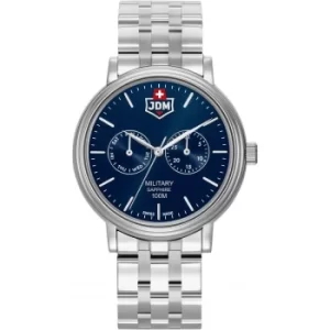 Image of Mens JDM Military Echo Steel Blue Dial Watch