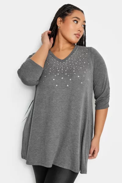 Image of Embellished Swing Top