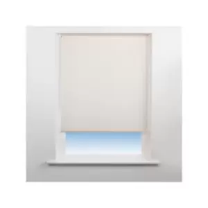 Image of Universal Plain Blackout Roller Blind, Almond, W90cm