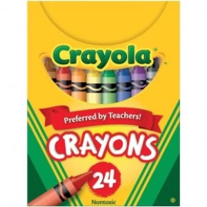 Image of Crayola Wax Crayons - Pack of 24