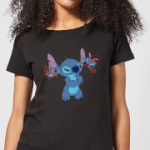 Image of Disney Lilo And Stitch Little Devils Womens T-Shirt - Black