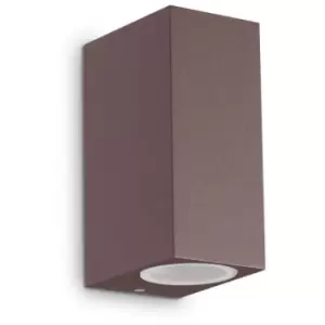 Image of Ideal Lux Up - 2 Light Wall Light Coffee