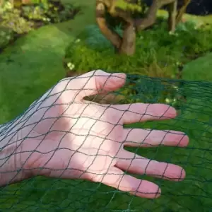 Image of Garden Skill Gardenskill Bird Block Soft Bird Mesh Netting For Fruit, Veg And Plants 6M X 10M