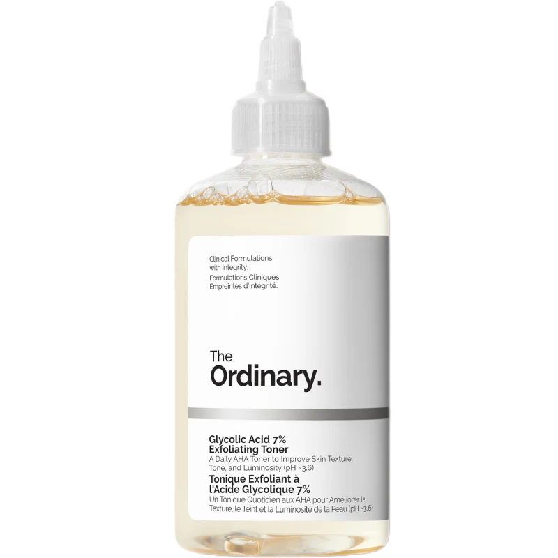 Image of The Ordinary Glycolic Acid 7% Exfoliating Toner 240ml