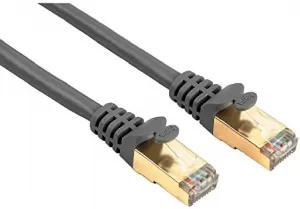 Image of Hama CAT 5e Network Cable STP Gold-plated Shielded Grey 3.00 m