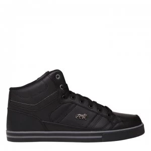 Image of Lonsdale Canons Mens Trainers - Black/Charcoal