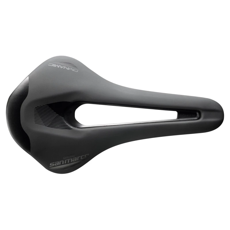 Image of Selle San Marco Shortfit 2.0 Dynamic Saddle Black unisex NARROW (S3