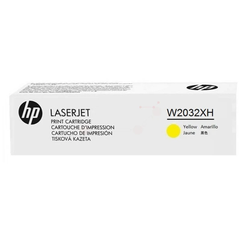 Image of HP W2032XH/415X Toner cartridge yellow Contract. 6K pages ISO/IEC 1979