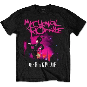 Image of My Chemical Romance - March Unisex Medium T-Shirt - Black