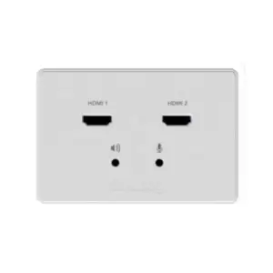 Image of Dual HDMI Wallplate - Output