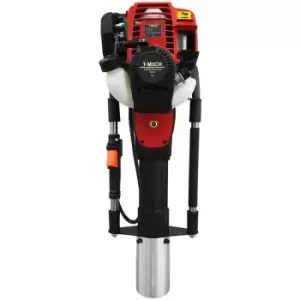Image of Post Driver Petrol 4-Stroke Fence Knocker Pile Jack Hammer - Black