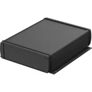 Image of Bopla ABPH 1600-0200 WL ALUBOS_SET 84316200.HMT1 Treaded casing 240 x 190 x 60 Aluminium Black (RAL 9005)