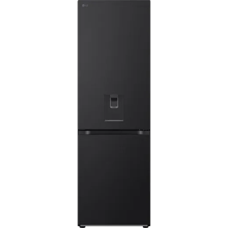 Image of LG NatureFRESH GBF3102EEP 186cm High 60/40 No Frost Fridge Freezer - Matte Black - E Rated