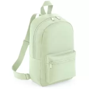 Image of Bagbase Mini Essential Backpack/Rucksack Bag (One Size) (Pistachio) - Pistachio