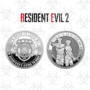 Image of Resident Evil 2 Collector's Limited Edition Coin: Silver Variant