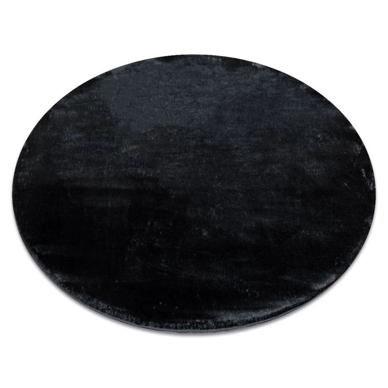 Image of RugsX Visco Rug in Grey Size: 160cm diameter Grey Unisex 160cm diameter