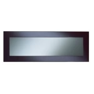Image of Cooke Lewis Raffello High Gloss Aubergine Glazed bridging door Pan drawer front W1000mm