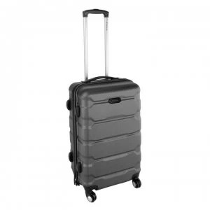 Image of Firetrap Hard 24in/63cm Black Suitcase