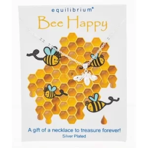 Image of Sincere Sentiment Necklace Bee Happy