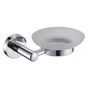 Image of Showerdrape Modernity Chrome Soap Dish, Stainless Steel