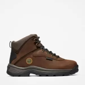 Image of Timberland White Ledge Waterproof Hiking Boot For Men In Brown, Size 7