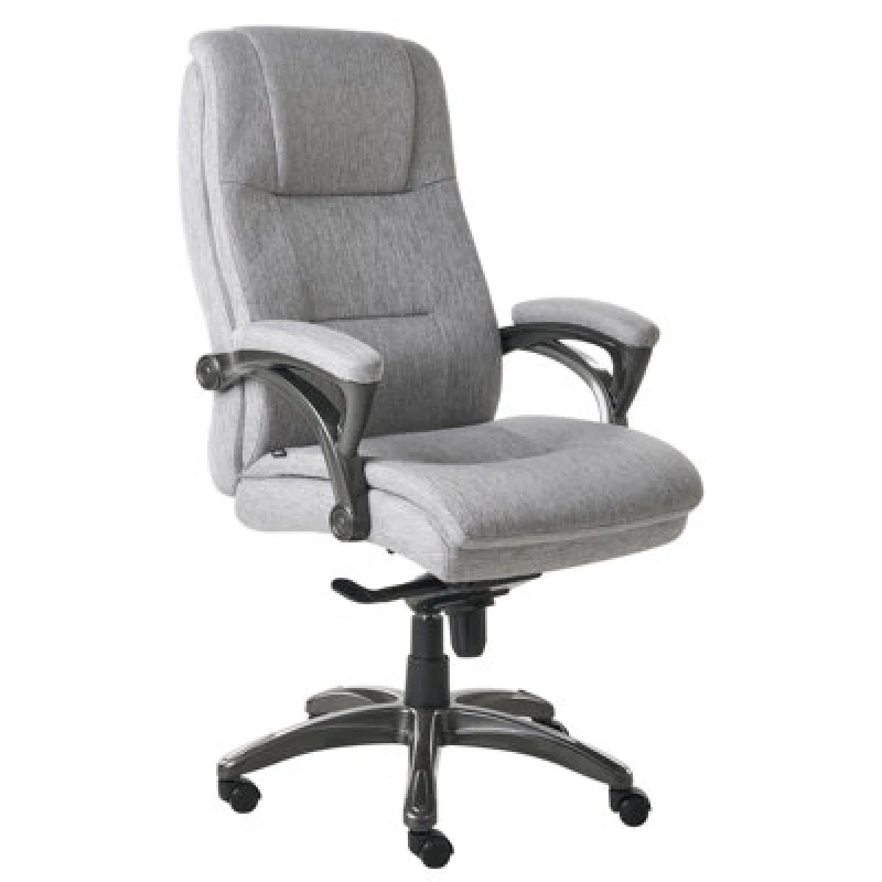 Image of Beliani Executive Chair Magnus Linen Grey