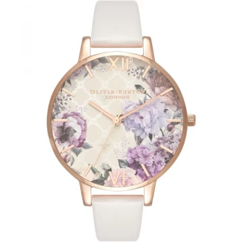 Image of Glasshouse Nude Floral & Blush Watch