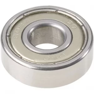 Image of UBC Bearing 627 2Z 7mm Bore Deep Groove Roller Bearing 3250 N/1370 N