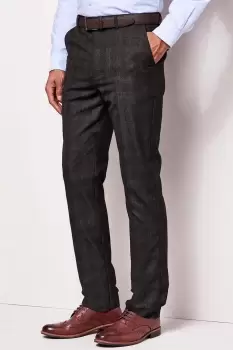Image of Check Travel Trousers 33" (84cm) inside leg