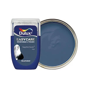 Image of Dulux Easycare Washable & Tough Sapphire Salute Matt Emulsion Paint 30ml