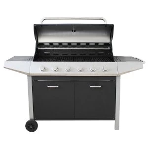Image of Flamemaster Flamemaster Ultimate Chef 6-Burner Gas BBQ