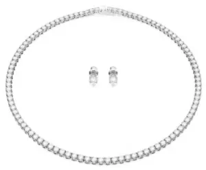 Image of Swarovski 5647730 Matrix Tennis set Round cut, White, Jewellery