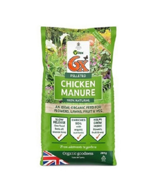 Image of Vitax 6X Pelleted Chicken Fertiliser 20kg NWT6043 NWT6043