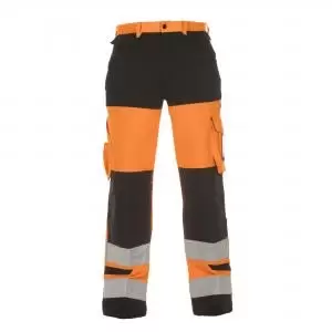Image of Hydrowear Hertford High Visibility Trouser Two Tone Orange Black 36