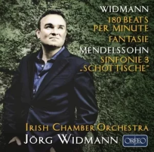 Image of Widmann 180 Beats Per Minute/Fantasie by Felix Mendelssohn CD Album