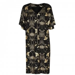 Image of Biba Check Zip Tunic Dress - Deco Print