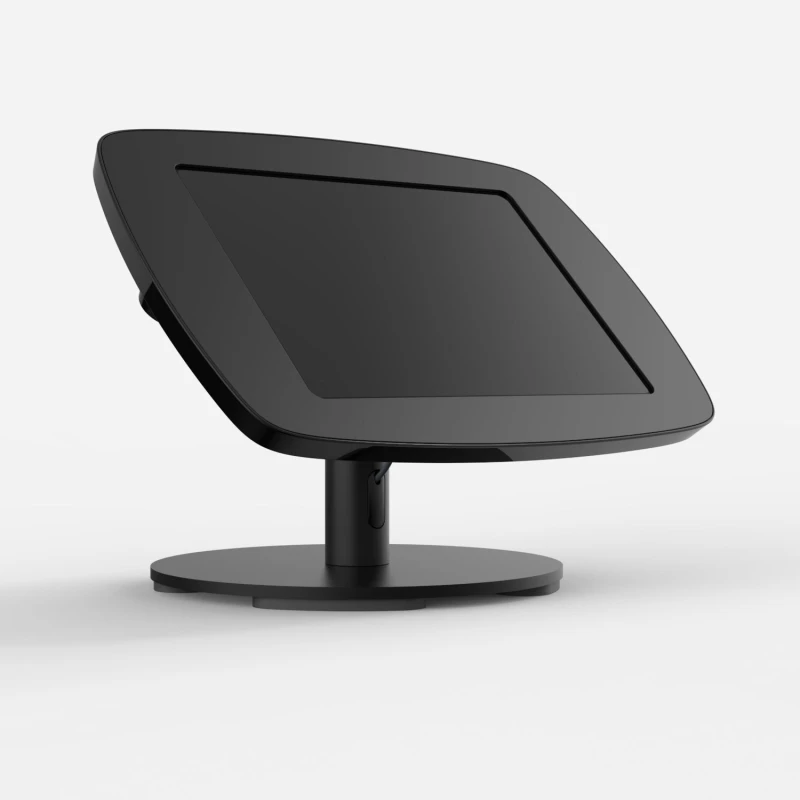 Image of Bouncepad Original Twist-Mini + Counter Base Apple iPad Pro 5th Gen 11" (2024) Black Covered Front Camera and Home Button TTMC-B1-