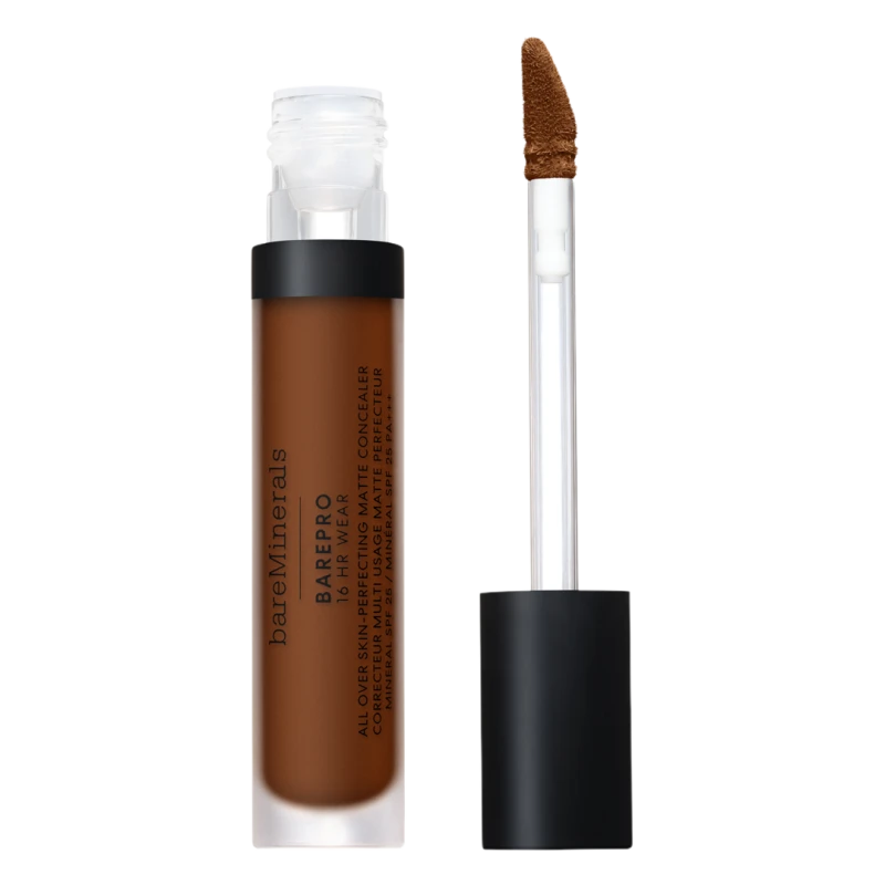 Image of bareMinerals Barepro All-Over Skin-Perfecting Matte Concealer Mineral Spf20 7.5ml (various shades) - Deep 500 Warm