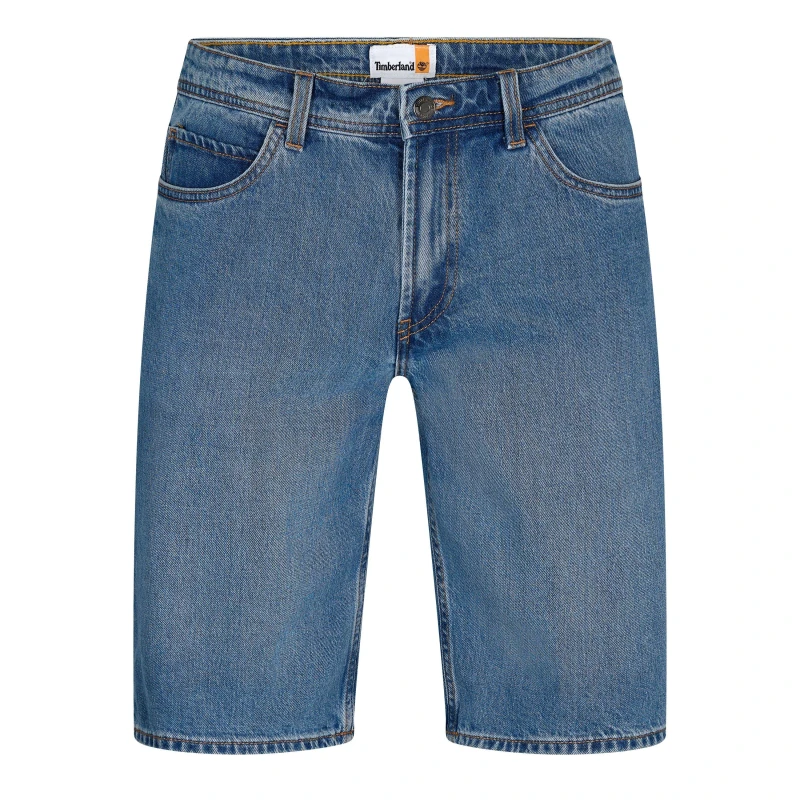Image of Timberland Mens Denim Light Shade Chino Shorts Light Shade male 30
