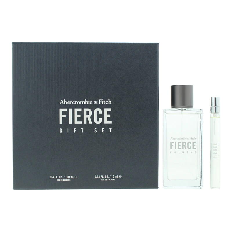 Image of Abercrombie & Fitch Fierce Gift Set 100ml EDC + 10ml EDC