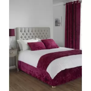 Image of Riva Home Verona Bed Wrap (Double) (Wine)