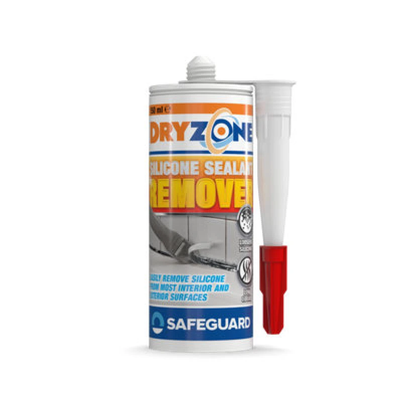Image of Dryzone Silicone Sealant Remover (150Ml) Fast-Acting Paste For Removing Silicone From Metal, Glass, Ceramics & More