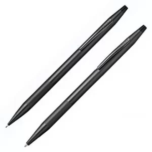 Image of Cross Classic Century Black PVD Pen And Pencil Set